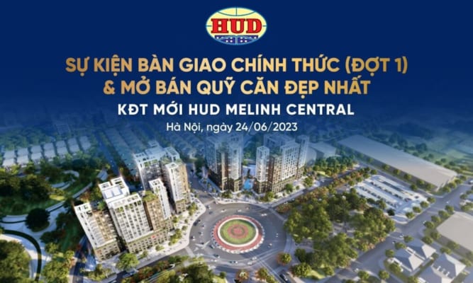 Sự kiện bàn giao dự án HUD Mê Linh